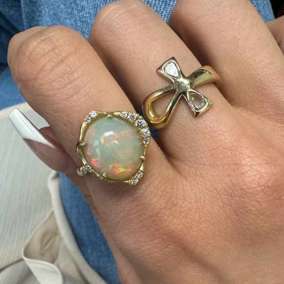 🚫SOLD🚫SIRCIAM STARDUST OPAL RING - Picture 13 of 13